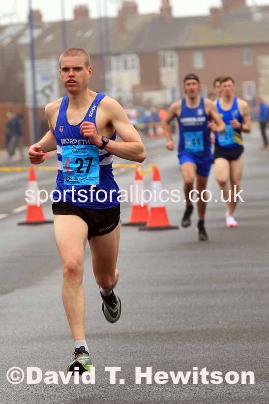 Senior mens 12 Stage 2023 Northern Mens 12 stage and Womens 6 Stage Relays and Young Athletes, Redcar. Photo: David T. Hewitson/Sports for All Pics